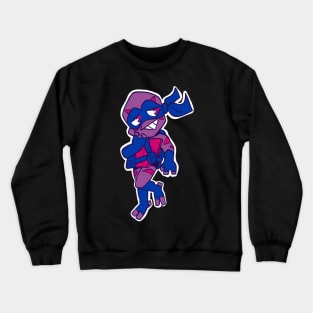 Leo Bisexual Flag ROTTMNT Crewneck Sweatshirt